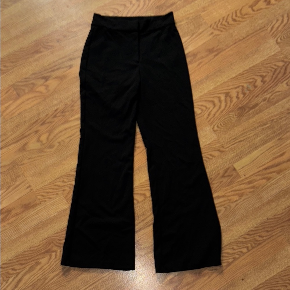 DKNYC Classic Black Flare Pants